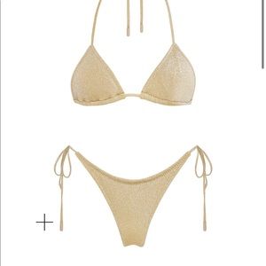 Triangl Bikini Gold